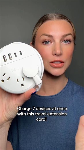 A to Z Favorite Products on Instagram: "Power your essentials with ease📲 This travel power strip features 3 AC outlets and 4 USB ports (including 2 USB-C) in a compact, flat-plug design—ideal for dorm rooms, travel, and modern living spaces. Smart. Efficient. Space-saving. 🔗 Link in bio 💬 Comment “POWER” for the link #PowerStrip #USBCharging #SmartLiving #Amazongadgets"