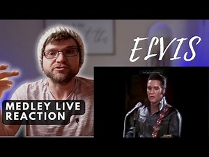 ELVIS PRESLEY - MEDLEY: Heartbreak Hotel / Hound Dog / All Shook Up (Live 1968) | REACTION