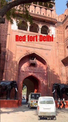 Exploring Delhi’s Red Fort in 56 Seconds! 🇮🇳✨