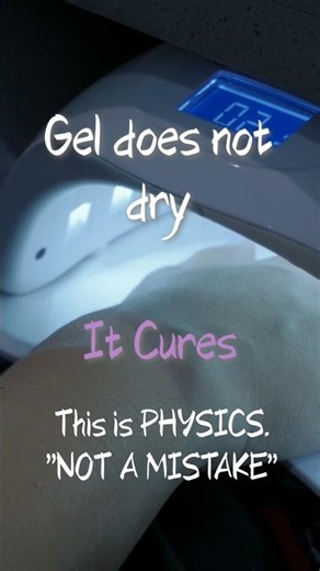 🔥 "Why does it burn in the lamp?!" 😫✨​Education builds trust.🤍#nails#nailtips#nailpainting#nailfiles