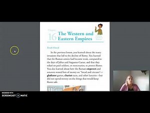 3rd Grade CKLA ELA - Unit 4 Lesson 12 The Ancient Roman Civilization:The Western and Eastern Empires