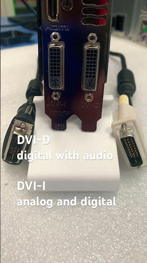 DVI - Digital Visual Interface #digital #analog #dvi