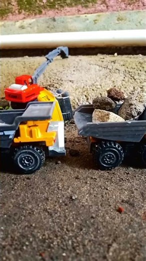 Worksite mistake Cement Mixer Truck, Excavator, Wheel Loader, Steam Roller, Dump Truck