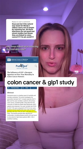 GLP-1 Receptor Agonists Reduce Colon Cancer Risks