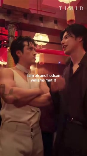 Liam Oh and Hudson Williams' Epic Encounter