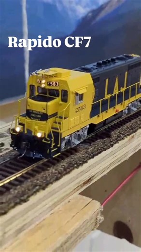 Rapido Trains on Instagram: "The first decorated preproduction samples of our HO scale CF7 have just arrived! Stay tuned for more updates coming soon!"