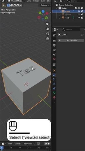 This is How You Engrave Text in Blender 😍 | Blender's Boolean Modifier