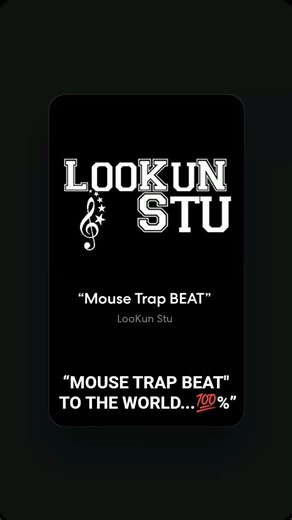 LooKun_Stu-MOUSE TRAP BEAT@LooKun Stu ‪@NiNi_and_JiGi‬ #viral #viralvideo #roadto1milli