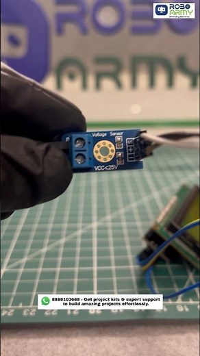 DIY Voltmeter Using Arduino #scienceproject #arduinoprojects #roboarmy #voltmeter