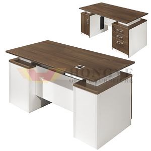 [Hot Item] Compact Professional Cool Unique Storage Office Combined Desk
