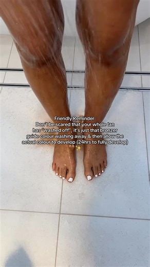 Jacqui & Victoria Hondrou | Using the OUTER EGO self tan as an example 🧡🩷✨ 1. Apply a self tan that has a guide colour 2. Rinse off at desired time 3. Bronzer guide... | Instagram