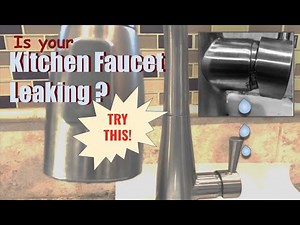 Kitchen Faucet Leak Repair