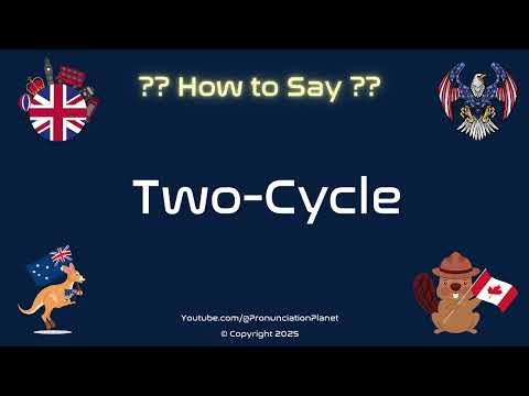 🏍️ 🔄 How to Pronounce Two-Cycle? (CORRECTLY) | Pronunciation Planet