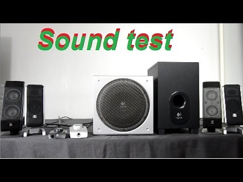 Logitech X-540 vs Logitech Z3e bass & sound test [HQ]