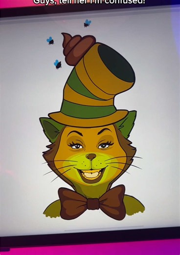 I’m drawing the Cat in the Hat #catinthehat #artchallenge #digitalart #drawingprocess #artistsoftiktok