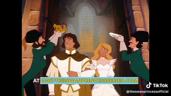 📣 Princess Odette Needs a New Look for the Anniversary Celebrations! 👗 You could win a prize and a chance to see your design come to life on Princess Odette in our upcoming anniversary content. The deadline for submissions is November 1, 2024, so start designing. Submit your entries to Odette@SwanPrincessSeries.com or on Instagram @swanprincessofficial. The winner will be announced on November 18th 2024, both National Princess Day and The Swan Princess 30th Anniversary! Keep an eye on our webs