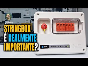 STRING BOX SOLAR, IT IS REALLY IMPORTANT AND IT HELP WITH PHOTOVOLTAIC SECURITY