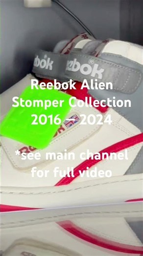 Reebok Alien Stomper Collection (2016 — 2024) #sneakers #reebok #alien #aliens #alienromulus
