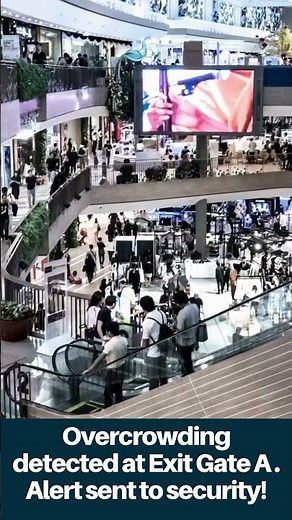 How AI Detects Overcrowding in Seconds | Smart Crowd Management