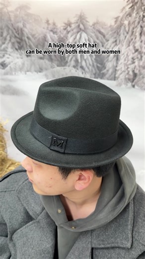 Stylish Unisex Wool Fedora for Every Occasion