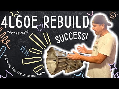 Rebuilding a Holden VX SS Commodore 4L60E Transmission - SUCCESS STORY!