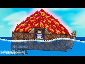 Using EXPLOSIVE BOATS To Destroy My Enemies in Forts