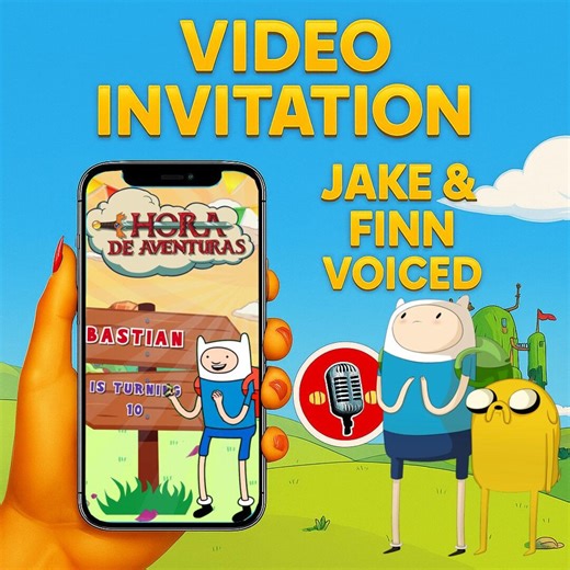 Adventure Time Invitation, Adventure Time Birthday Invitation, Birthday Time Invitation - Etsy