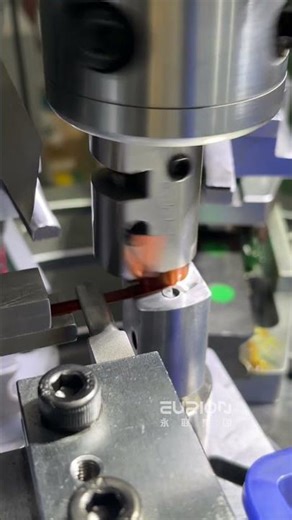 Flat Enamel Wire Forming for Inductor Coiling Equipment in New Energy Applications. #coppercoil