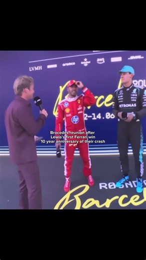 BROCEDES REUNION ❤️‍🩹❤️‍🩹 #f1 #formula1 #racing #cars #automobile #mclaren #mercedes #shorts #fyp