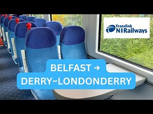 Breathtaking Train Journey: Belfast to Derry~Londonderry