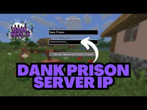 Minecraft Dank Prison Server IP Address