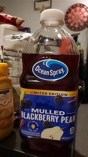[Mini Sip N, Review🌊🍇🍐] Ocean Spray Limited Edition Mulled Blackberry Pear