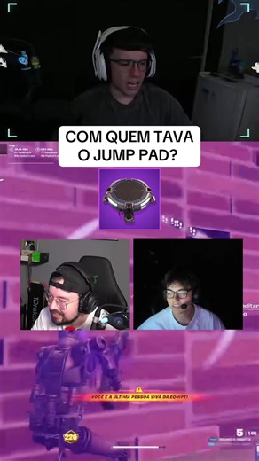 Diversão com Jump Pad no Fortnite