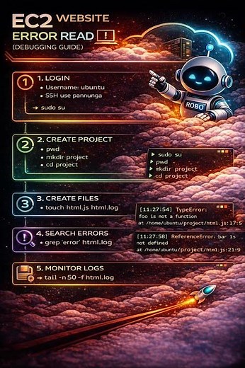 Fix EC2 Website Errors FAST 🚀 | Log Debugging in Linux | DevOps Real-Time Troubleshooting