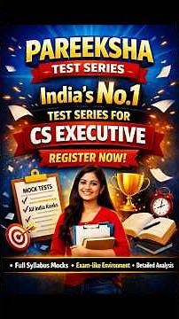 ULTIMATE CS EXECUTIVE TEST SERIES 2026 | CS EXAMSQUAD