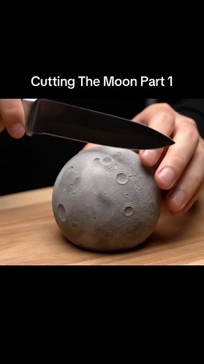 Cutting The Moon Part 1 #asmr #asmrvideo #asmrsounds #moon #galaxy #creation #god
