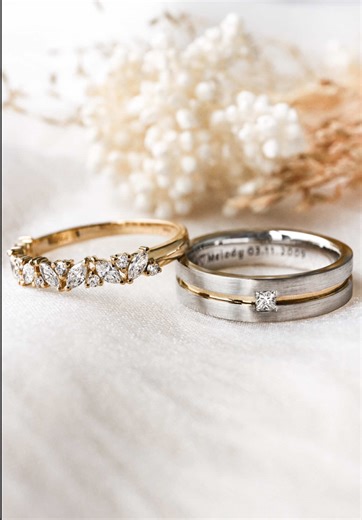 Stunning Wedding Ring Pair for Every Couple 💍