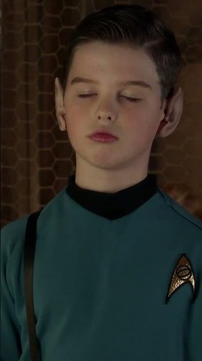 Sheldon pretends to be Mr. Spock #YoungSheldon | TBS