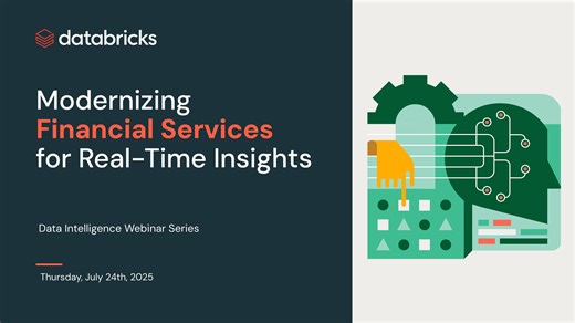 Modernizing Financial Services for Real-Time Insights