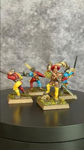 Red, yellow, blue - How to paint Empire state troops for Warhammer: The Old World!