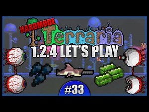 Farming The Twins! Chlorophyte Hunting! || Let's Play Terraria 1.2.4 [Episode 33]