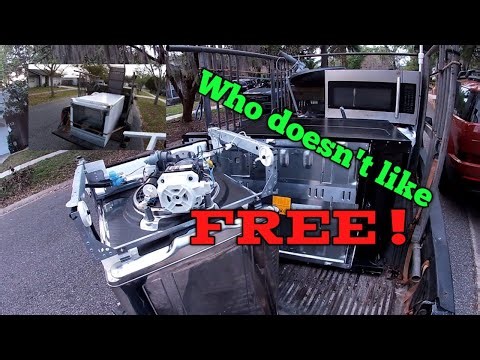 Free money on trash day from scrap metal.