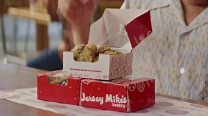 Jersey Mike's Chocolate Chunk Mini Cookes TV Spot, 'Pocket' Featuring Danny DeVito
