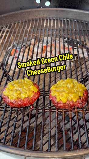 Smoked Green Chile Burger with Havarti