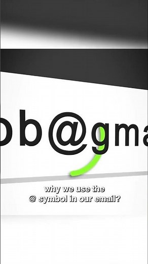 Why Do We Use “@” in Email Addresses? 🤔📧 #shorts