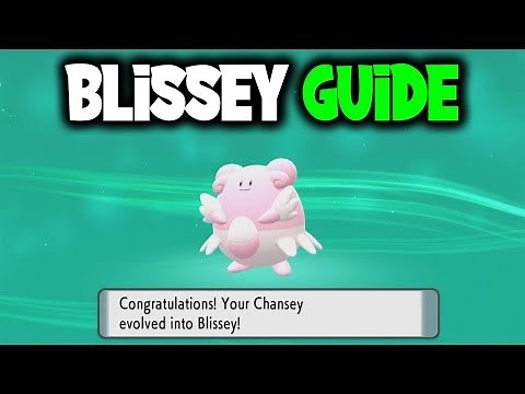 HOW TO EVOLVE CHANSEY INTO BLISSEY ON POKEMON BRILLIANT DIAMOND AND SHINING PEARL
