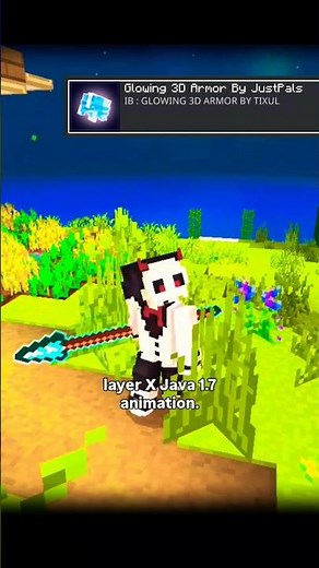 #3D Armor #minecraft Bedrock edition mod