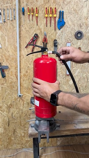 DIY fire extinguisher mini bar | Handmade Haven