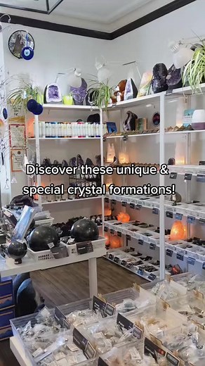 Check out these unique crystal formations! ✨ #crystal #crystals #crystaltok #crystalstore #crystalshop #crystalshopping #crystaldreams | Crystal Dreams