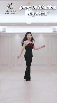 Jump In The Line - Linedance (Lilian Lo) Improver, Line/Circular, tutorial #dance #dancefestival
